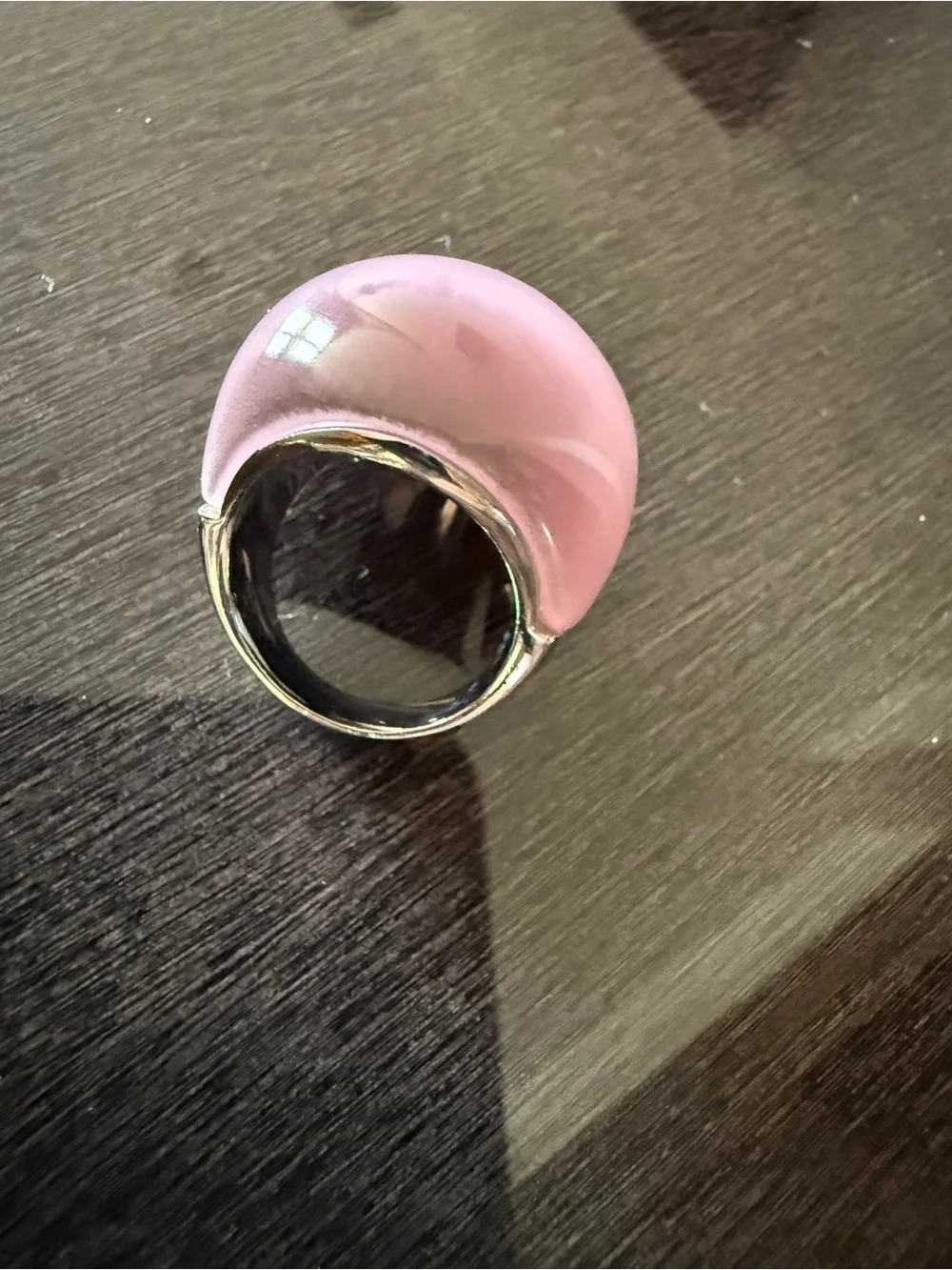 Pink Dome Statement Ring - Women's Fashion Jewelry
